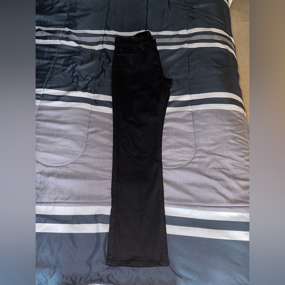 All Black Hollister Slim Straight Jeans 30W 30L